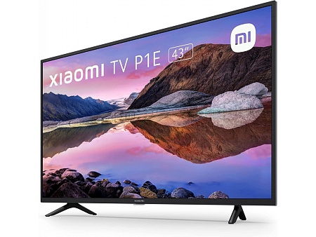 изображение Телевизор Xiaomi TV P1E 43 HDR Global, черный (L43M7-7AEU) 