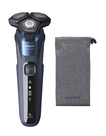 изображение Электробритва Philips Series 5000 SkinIQ S5585/10 EU, темно-синий 