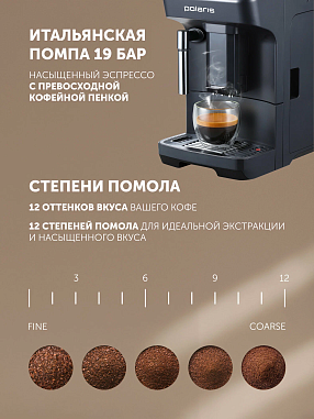 изображение Кофемашина Polaris PACM 2048SW 