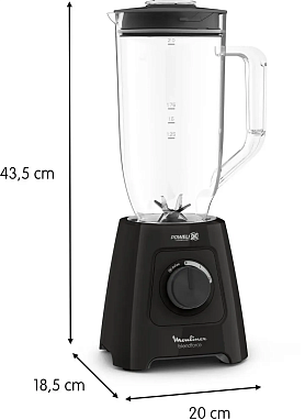 изображение Блендер стационарный Moulinex LM458810 