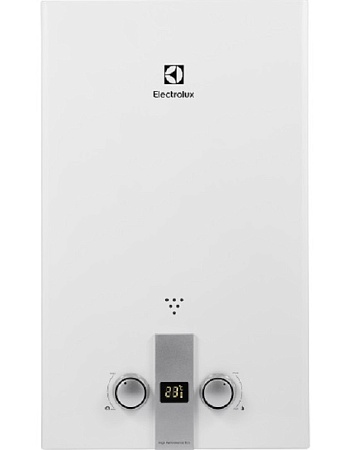 изображение Проточный газовый водонагреватель Electrolux GWH 10 High Performance Eco, белый 