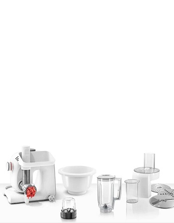 изображение Кухонная машина Bosch MUM58257, 1000 Вт, белый 