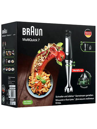 изображение Погружной блендер Braun MQ7025X BK 