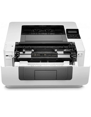 изображение Принтер лазерный HP LaserJet Pro M404dw, ч/б, A4, белый 